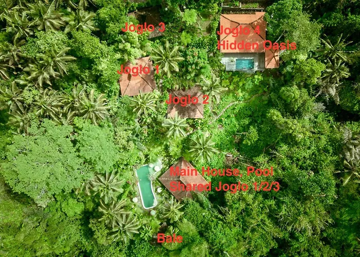 Ferienhaus Mahadevi 1 Open-air Jungle Joglo Near